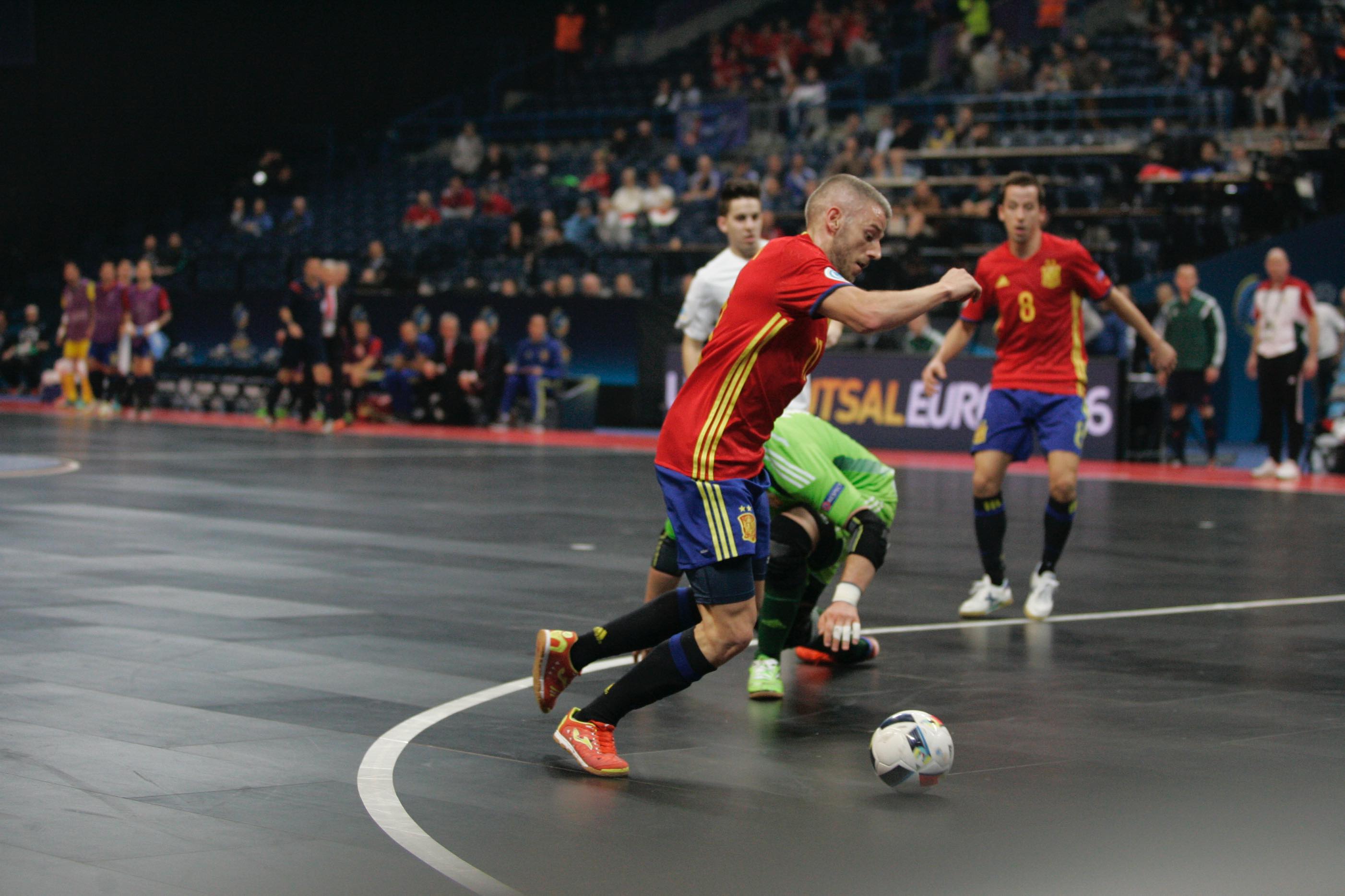 ：欧州選手権MVP、スペイン代表の攻撃の軸の1人ミゲリン。スペインは2戦目でアゼルバイジャンと対戦する。